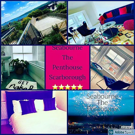 Seabourne Penthouse Stunning Seaviews With Optional Hot Tub Hire At Homesweetholidayhomes * Scarborough